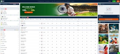  20Bet sports betting site review India