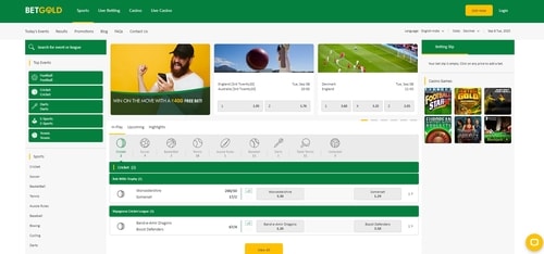 BetGold Sportsbook Review