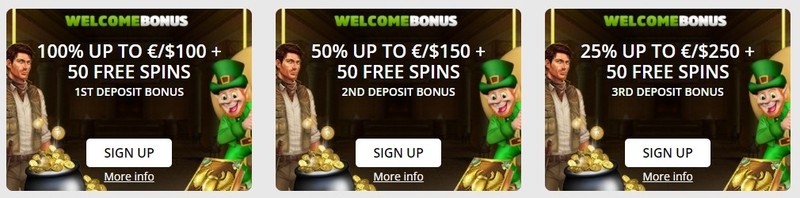 BetPat Casino Welcome Bonus