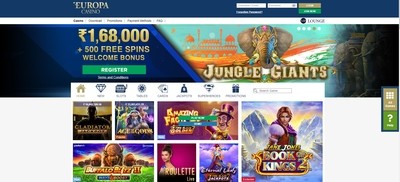 Europa Casino Review India